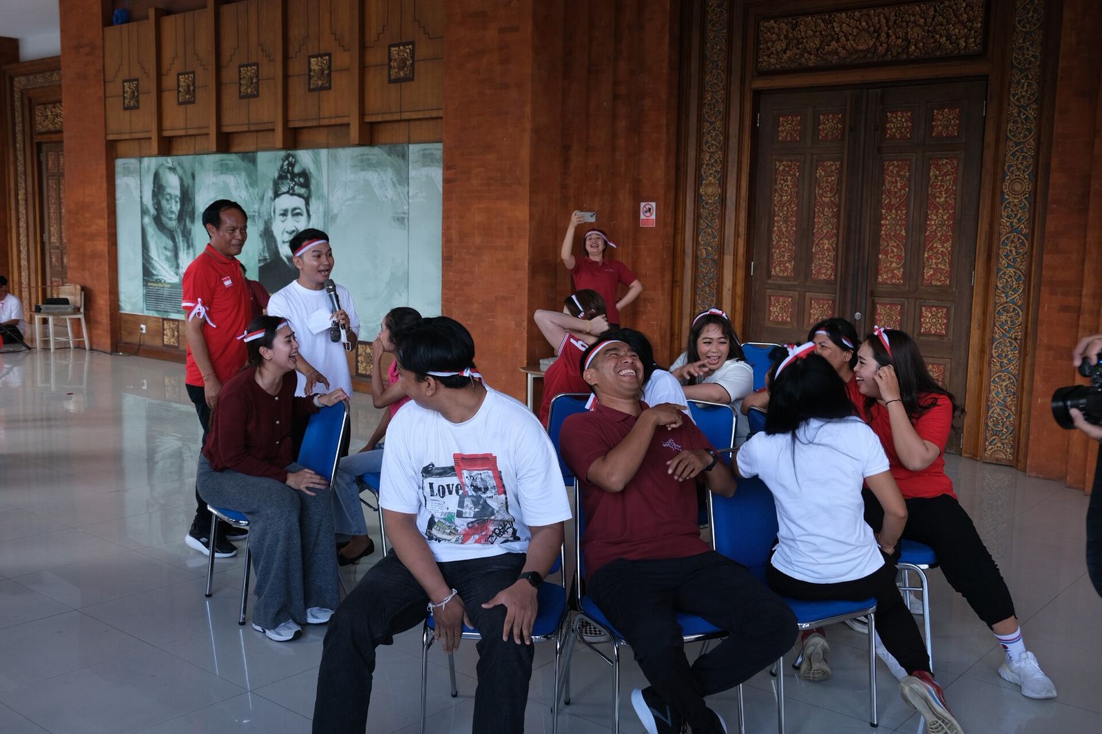 Lomba 17 Agustus antar  Bidang di Lingkungan Dinas  Pariwisata Kota Denpasar 